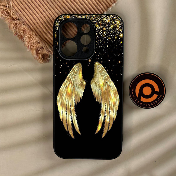 Vivo V70 - Angel Wings Design 1 - Premium Metal Printed Soft Bumper Shock Proof Case