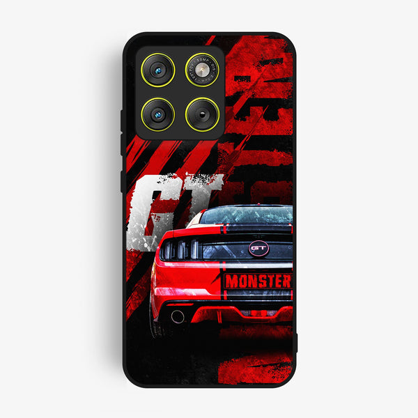 Motorola Edge 70 - Speed Shift Racing Car - Premium Metal Printed Soft Bumper Shock Proof Case
