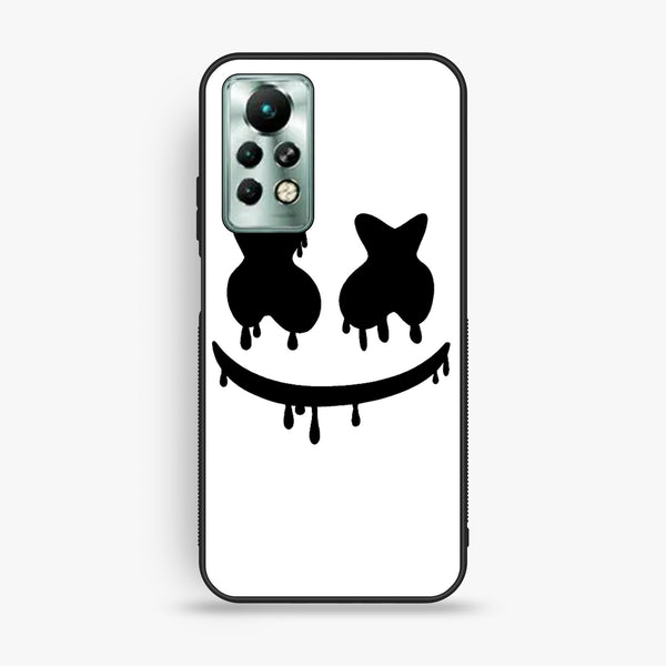 Infinix Note 11 Pro - Marshmello Face - Premium Metal Printed Soft Bumper Shock Proof Case