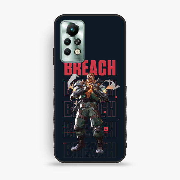 Infinix Note 11 Pro - Battle-Ready Design 6 - Premium Metal Printed Soft Bumper Shock Proof Case