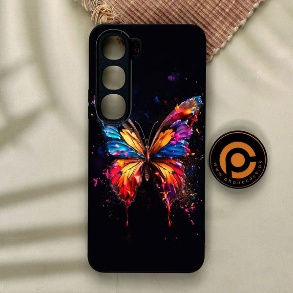 Vivo Y21d - Butterflies Design 7 - Premium Metal Printed Soft Bumper Shock Proof Case