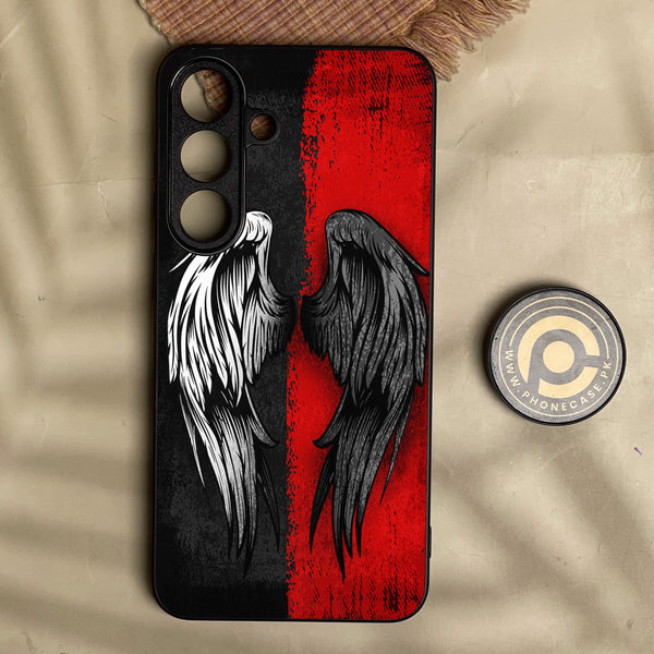 Samsung Galaxy A18 5g - Angel 2.0 Design 10 - Premium Metal Printed Soft Bumper Shock Proof Case