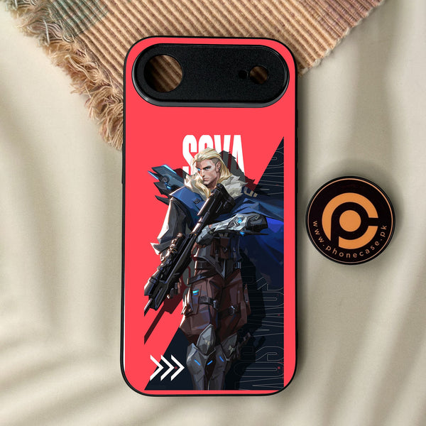 iPhone Air - Battle-Ready Design 7 - Premium Metal Printed Soft Bumper Shock Proof Case