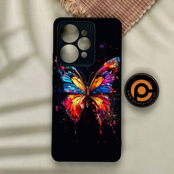 Realme 15 Pro - Butterflies Design 7 - Premium Metal Printed Soft Bumper Shock Proof Case