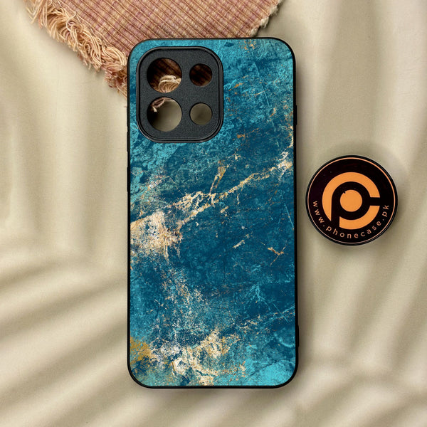 OnePlus 13T - Blue 2.0 Design 9 - Premium Metal Printed Soft Bumper Shock Proof Case