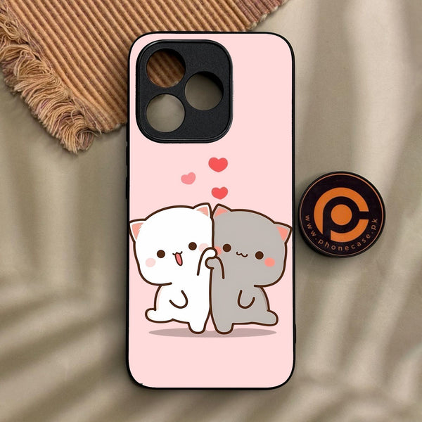 Honor 400 Lite - Cute Bubu Dudu Design 6 - Premium Metal Printed Soft Bumper Shock Proof Case