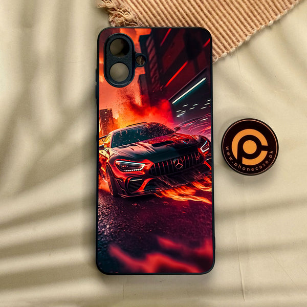 Samsung Galaxy A07 - Racing Series 2.0 Design 8 - Premium Metal Printed Soft Bumper Shock Proof Case