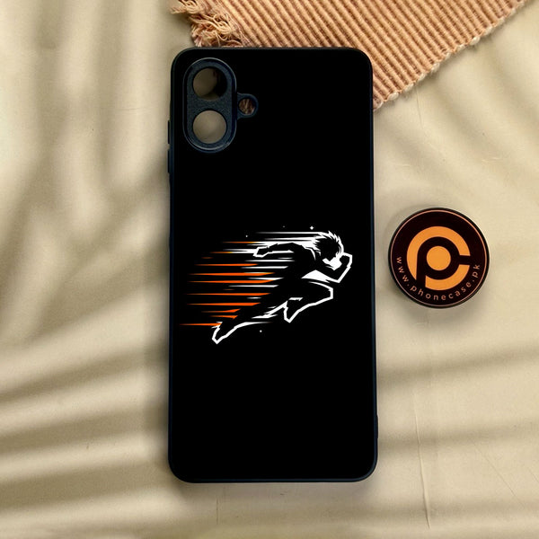 Samsung Galaxy A07 - Minimalistic Design 9 - Premium Metal Printed Soft Bumper Shock Proof Case