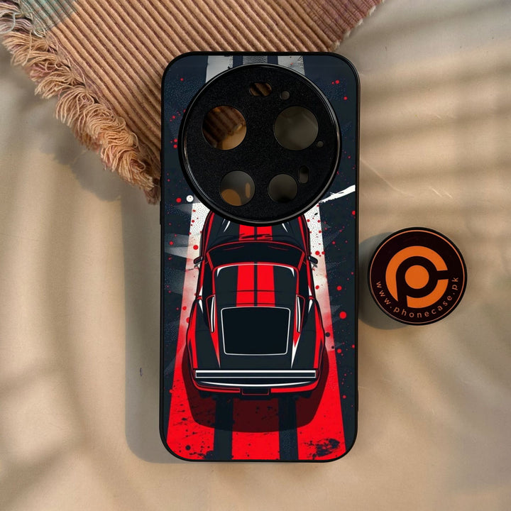 Xiaomi 17 Ultra - Top-Down Track - Premium Metal Printed Soft Bumper Shock Proof Case