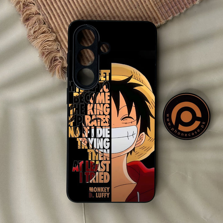 Samsung Galaxy S26 - Anime - Premium Metal Printed Soft Bumper Shock Proof Case