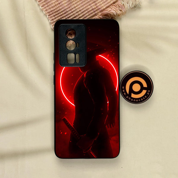 Xiaomi Redmi K60 Pro - Ninja Design 4 - Premium Metal Printed Soft Bumper Shock Proof Case