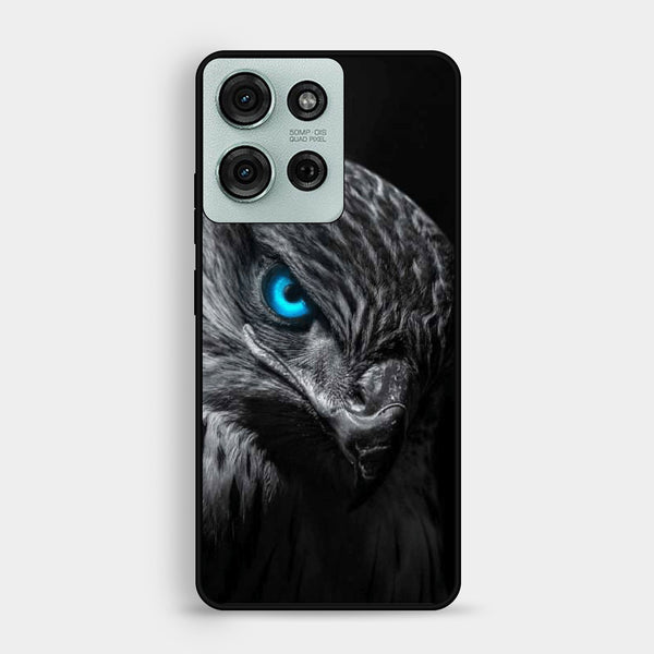 Motorola Moto G75 - Black Art Design 2 - Premium Metal Printed Soft Bumper Shock Proof Case