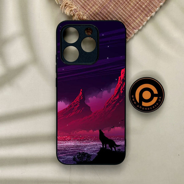 Realme 15T - Wolf Design 7 - Premium Metal Printed Soft Bumper Shock Proof Case