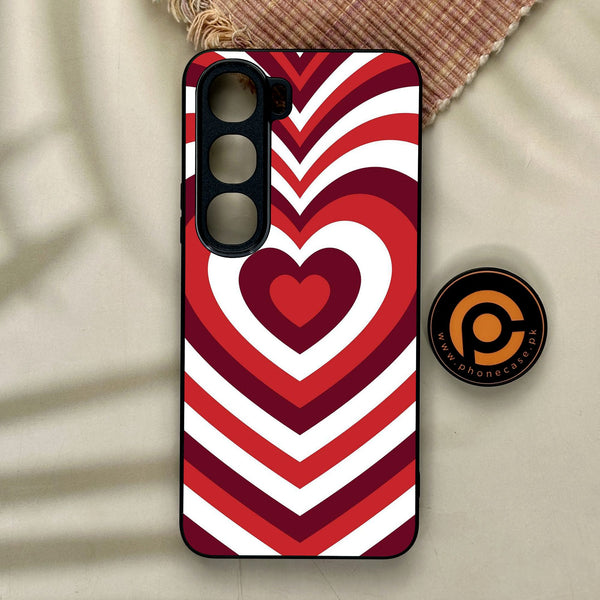 Vivo Y21d - Heartbeat Design 5 - Premium Metal Printed Soft Bumper Shock Proof Case