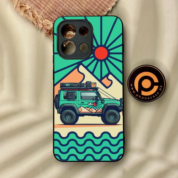 OnePlus 13T - Suzuki Jimny Design - Premium Metal Printed Soft Bumper Shock Proof Case