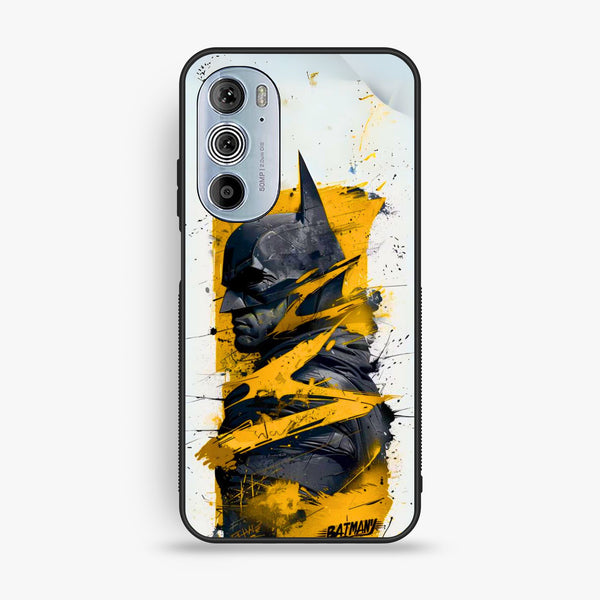 Motorola Edge 30 Pro - Shattered Heroics - Premium Metal Printed Soft Bumper Shock Proof Case