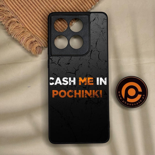 Motorola Edge 60 Fusion - Cash Me - Premium Metal Printed Soft Bumper Shock Proof Case