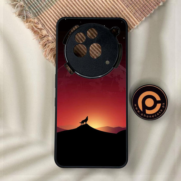 Nothing Phone 3a Pro - Wolf Design 4 - Premium Metal Printed Soft Bumper Shock Proof Case