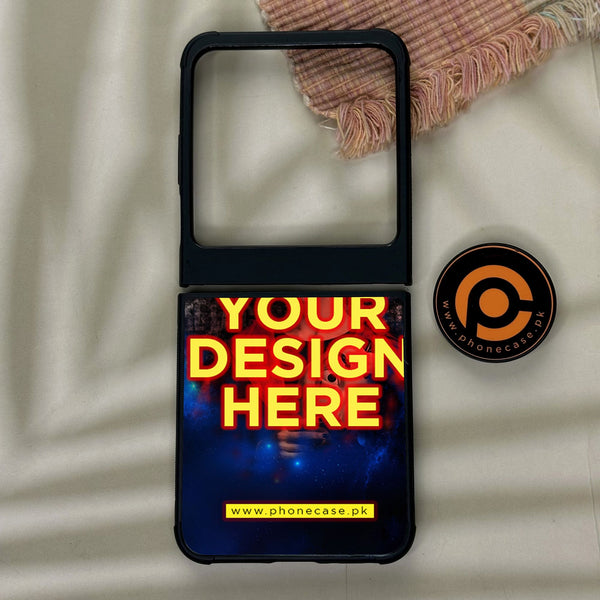 Motorola Razr 50 - Customize Your Own - Premium Metal Printed Soft Bumper Shock Proof Case