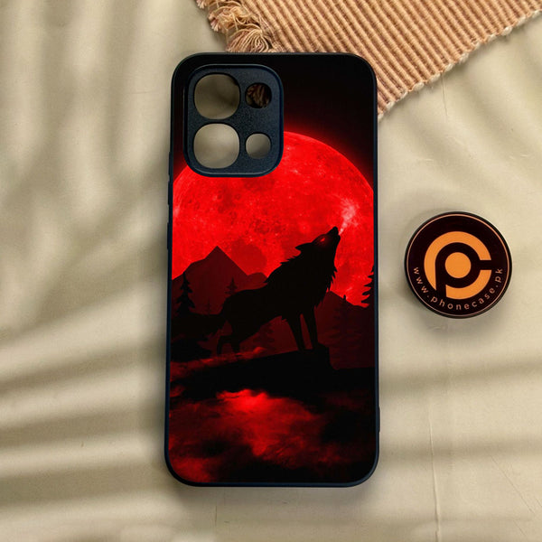 Oppo A6 Pro - Wolf Design 5 - Premium Metal Printed Soft Bumper Shock Proof Case