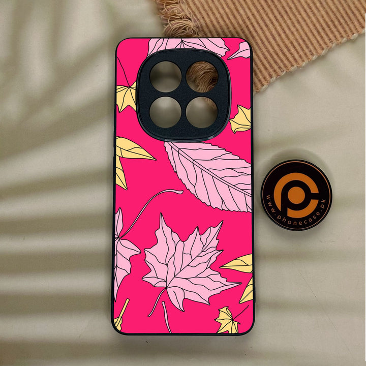 Redmi Note 14 pro plus - Floral Series Design 6 - Premium Metal Printed Soft Bumper Shock Proof Case