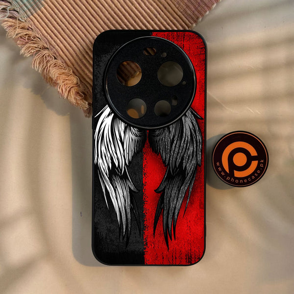 Xiaomi 17 Ultra - Angel 2.0 Design 10 - Premium Metal Printed Soft Bumper Shock Proof Case