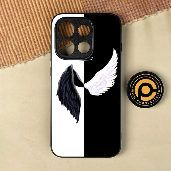 Oppo Reno 16 Pro - Angel 2.0 Design 5 - Premium Metal Printed Soft Bumper Shock Proof Case