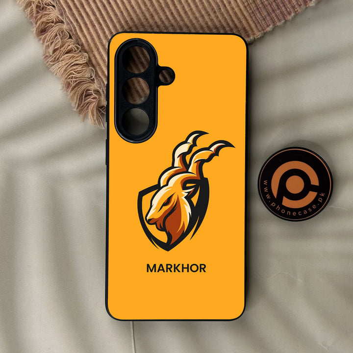 Samsung Galaxy S26 Plus - Markhor Design 7 - Premium Metal Printed Soft Bumper Shock Proof Case