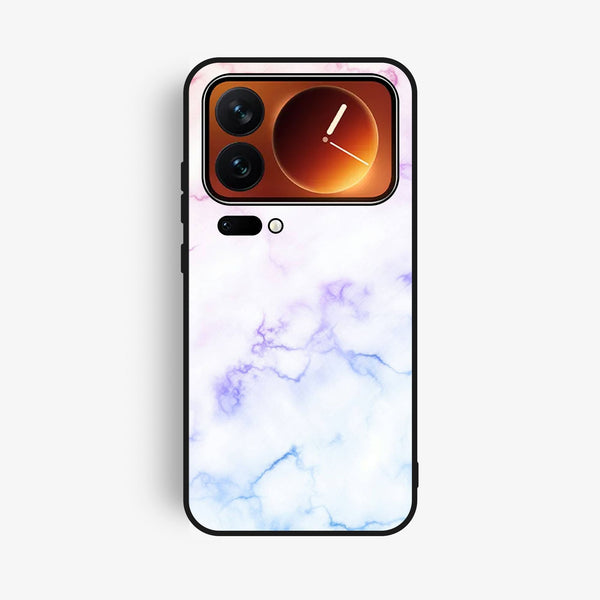 Xiaomi 17 Pro - White Design 2 - Premium Metal Printed Soft Bumper Shock Proof Case