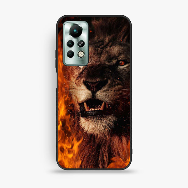 Infinix Note 11 Pro - Tiger Design 2 - Premium Metal Printed Soft Bumper Shock Proof Case
