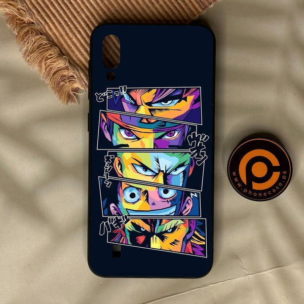 Samsung Galaxy M10 - Anime 2.0 Design 8 - Premium Metal Printed Soft Bumper Shock Proof Case
