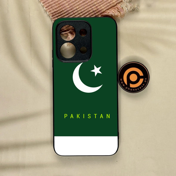 Xiaomi Redmi 15C - Pakistan Design 5 - Premium Metal Printed Soft Bumper Shock Proof Case
