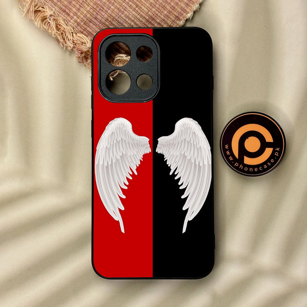 OnePlus 13T - Angel 2.0 Design 4 - Premium Metal Printed Soft Bumper Shock Proof Case