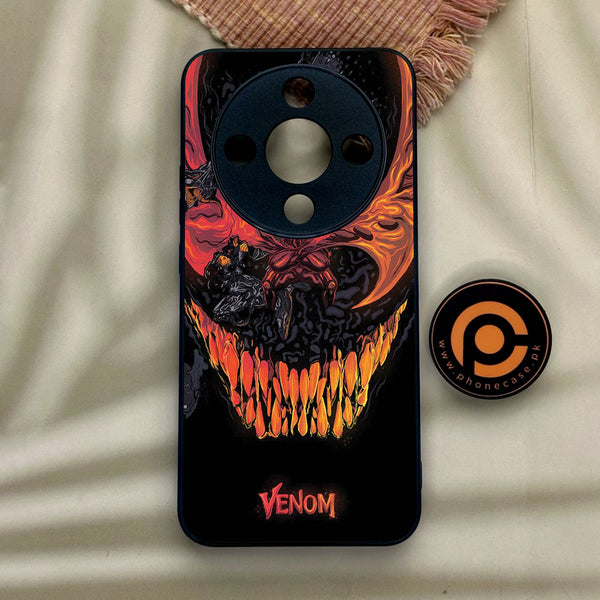 Honor x9d - Venom Case - Premium Metal Printed Soft Bumper Shock Proof Case