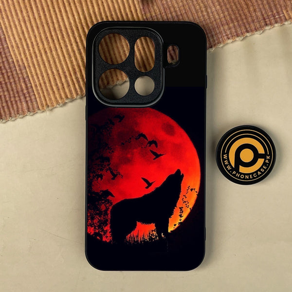 Oppo Find X9 Pro - Wolf Design 1 - Premium Metal Printed Soft Bumper Shock Proof Case