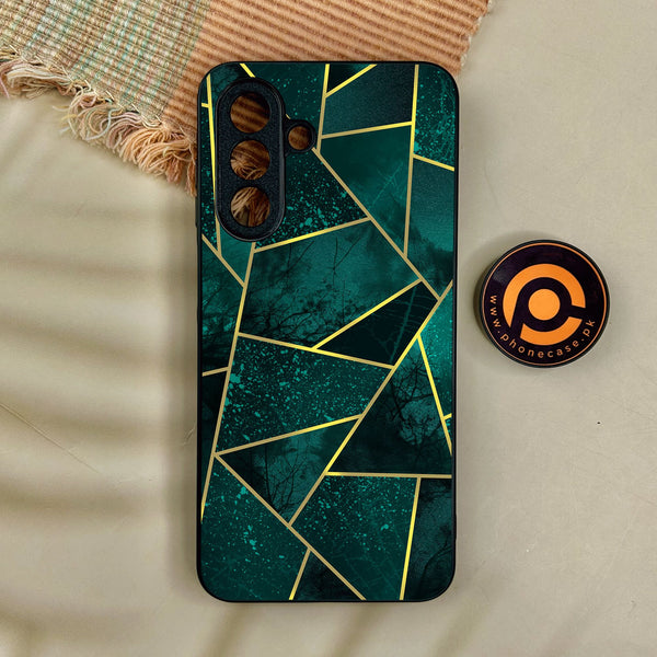 Samsung Galaxy A17 - Geometric Design 9 - Premium Metal Printed Soft Bumper Shock Proof Case