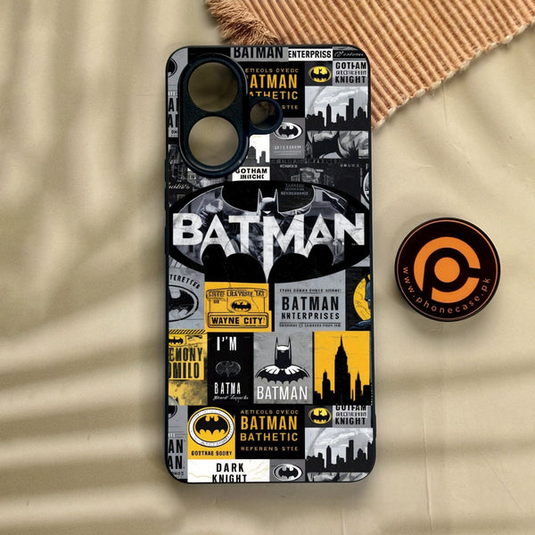 Vivo V60 Lite  - The Gotham Collage - Premium Metal Printed Soft Bumper Shock Proof Case