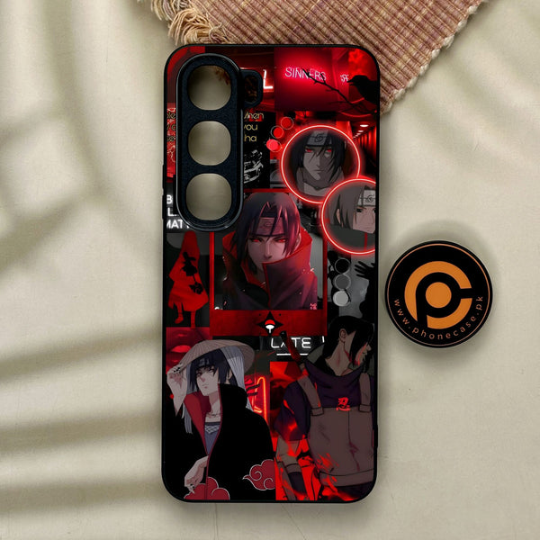 Vivo Y21d - Itachi Aesthetic - Premium Metal Printed Soft Bumper Shock Proof Case