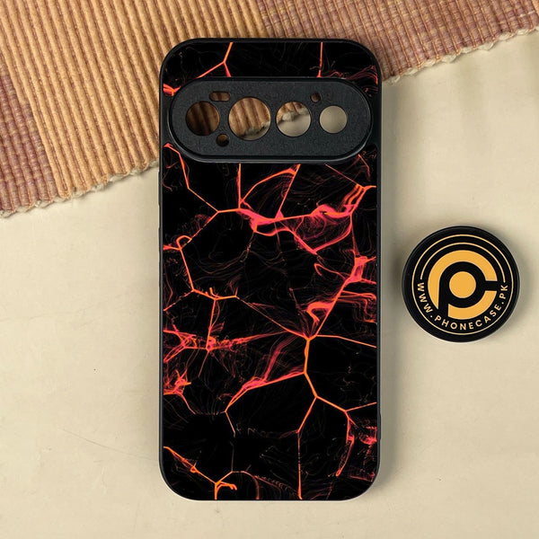 Google Pixel 11 Pro - Black Marble Design 8 - Premium Metal Printed Soft Bumper Shock Proof Case