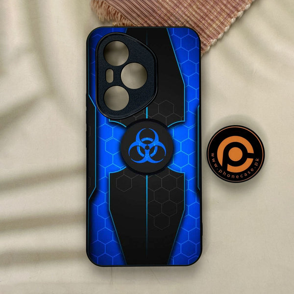 Honor 400 Pro - Biohazard Design 1 - Premium Metal Printed Soft Bumper Shock Proof Case