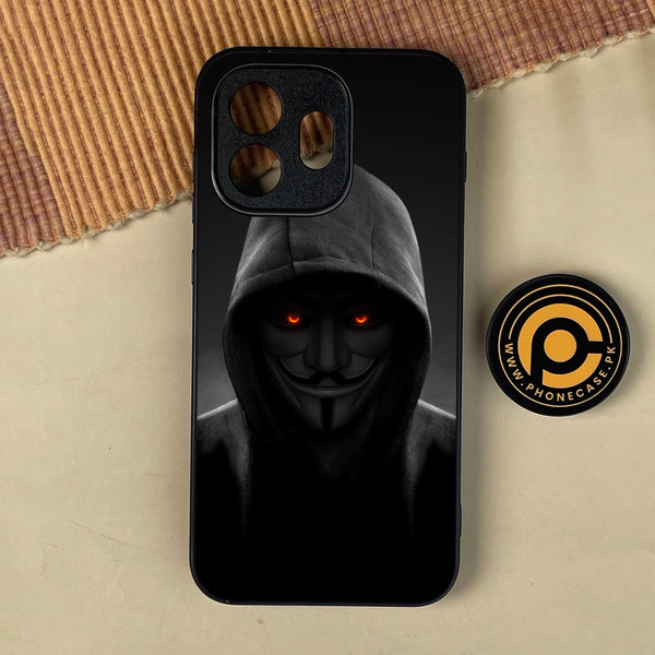 OnePlus 15T - Anonymous 2.0 Design 4 - Premium Metal Printed Soft Bumper Shock Proof Case