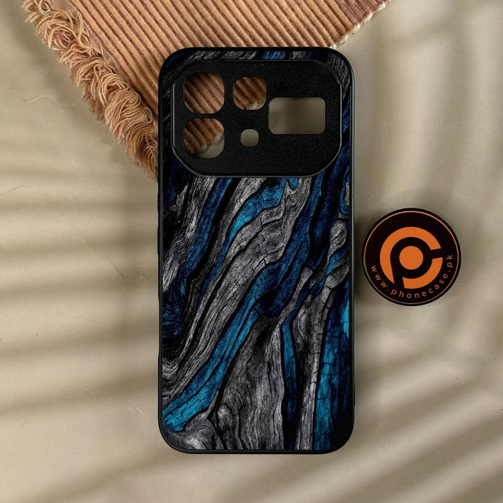 Infinix Note 60 Pro - Liquid Marble Design 8 - Premium Metal Printed Soft Bumper Shock Proof Case