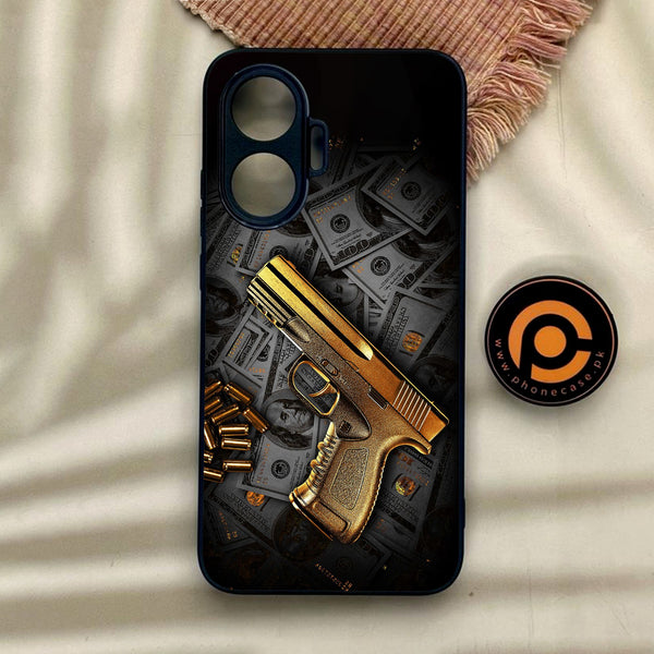 Xiaomi Redmi Turbo 4 Pro - Dollar Design 7 - Premium Metal Printed Soft Bumper Shock Proof Case