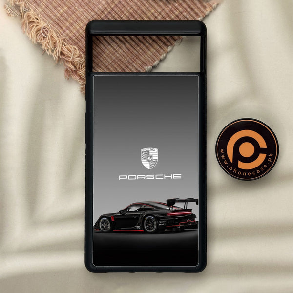 Google Pixel 6 - Shadow Racer - Premium Metal Printed Soft Bumper Shock Proof Case