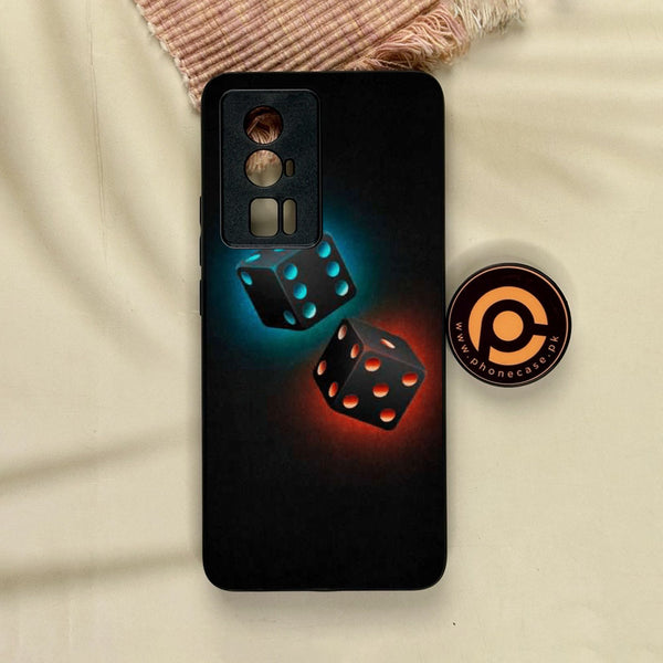 Xiaomi Redmi K60 Pro - Black Art Design 4 - Premium Metal Printed Soft Bumper Shock Proof Case
