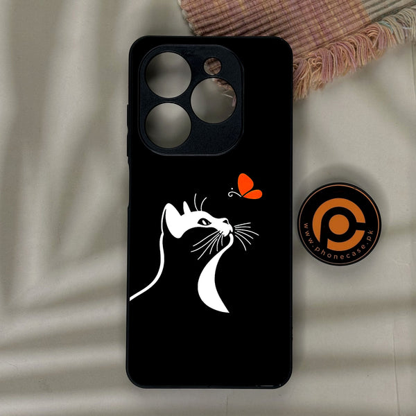 Infinix Smart 10 HD - Minimalistic Design 3 - Premium Metal Printed Soft Bumper Shock Proof Case