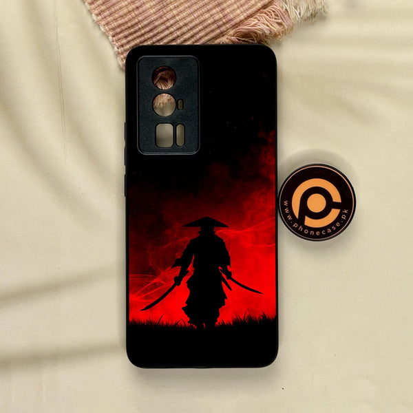 Xiaomi Redmi K60 Pro - Ninja Design 1 - Premium Metal Printed Soft Bumper Shock Proof Case