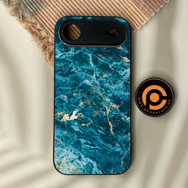 iPhone Air - Blue 2.0 Design 1 - Premium Metal Printed Soft Bumper Shock Proof Case