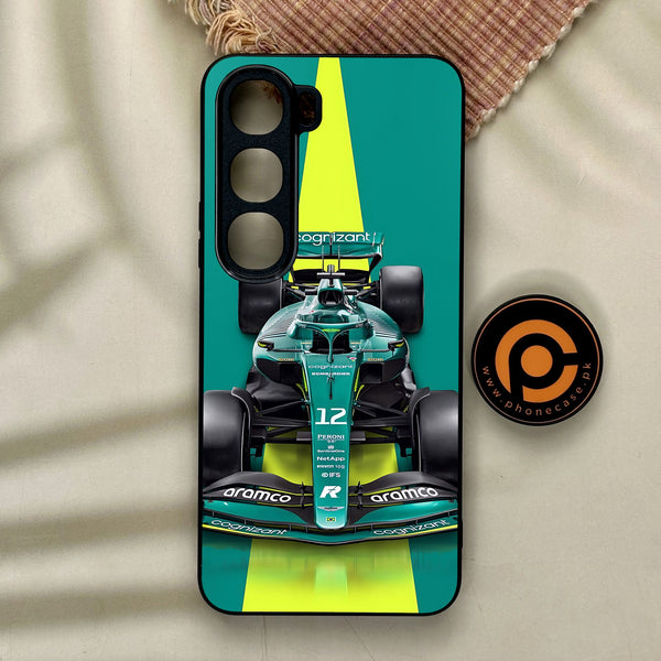 Vivo Y21d - Formula 1 Design 6 - Premium Metal Printed Soft Bumper Shock Proof Case
