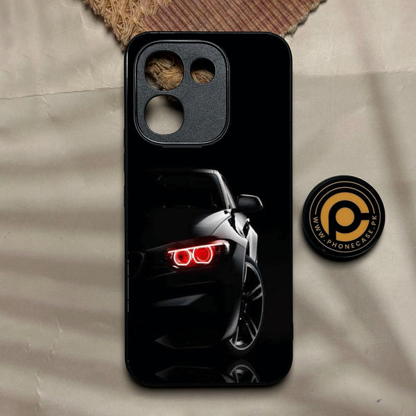 Vivo V80 Lite 5g - Black Art Design 6 - Premium Metal Printed Soft Bumper Shock Proof Case